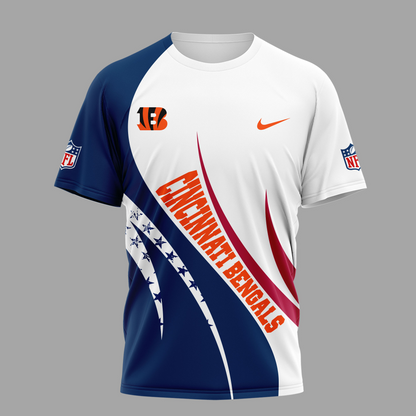 CIN Premium NFL Raised By Immigrants 3D Shirt DDT NTL