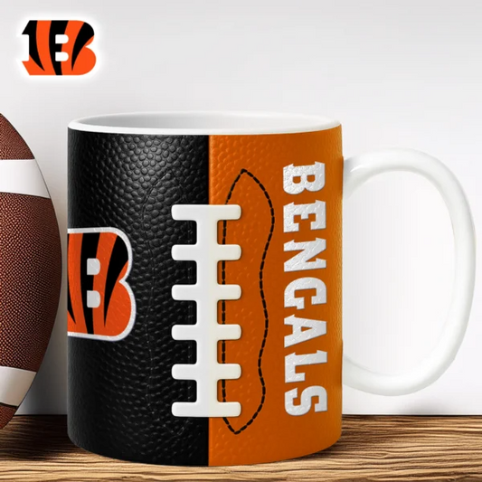 CIN Premium NFL Split Color Ceramic Mug DDT HLPhuong