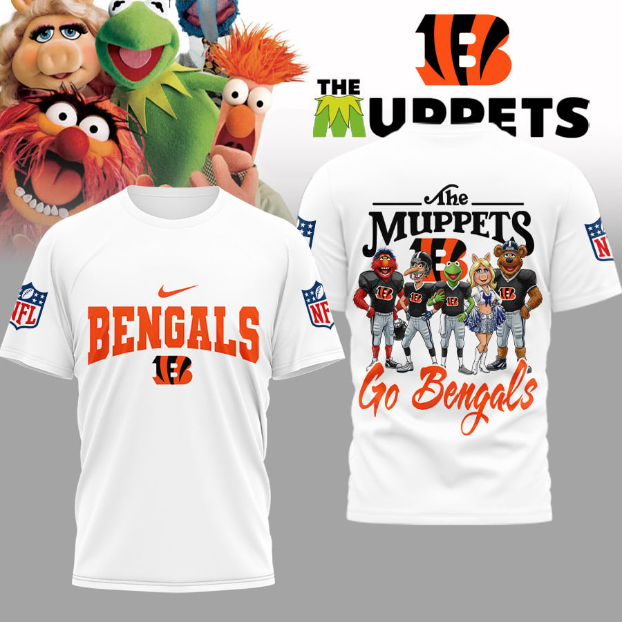 CIN Premium NFL The Muppets 3D Shirt DDT CTND