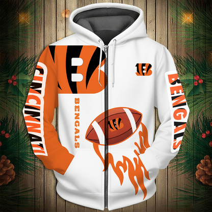CIN Premium NFL V3 3D Graphic Hoodie DDT NTL
