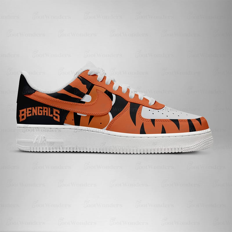 CIN V2 Premium NFL AF1 Sneaker DDT NTL