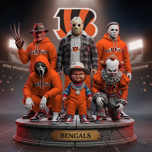 CIN x NFL Acrylic Block Plaque For Fan DATND TANTD