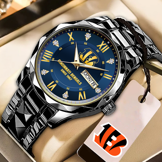 CIN x NFL Alloy Luxury Quartz Watch DATND TANTD