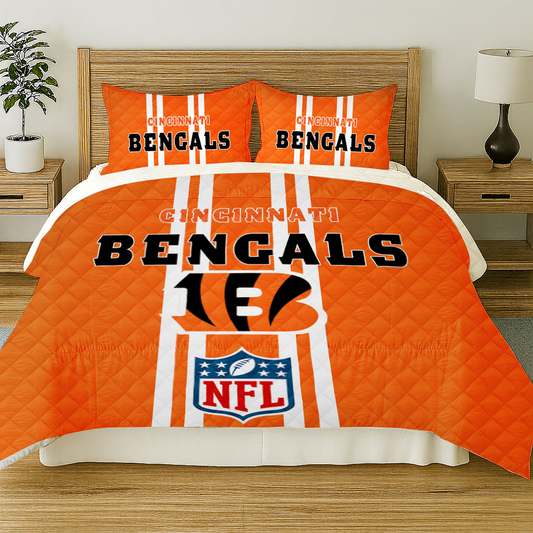 CIN x NFL Bedding Set DATND TANTD