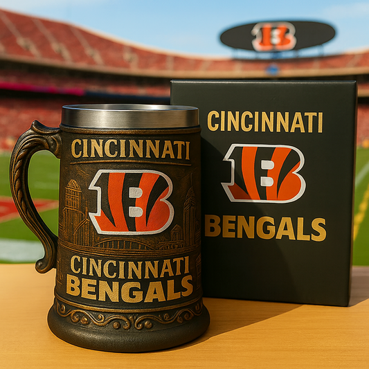 CIN x NFL Collectible Beer Stein DATND TANTD
