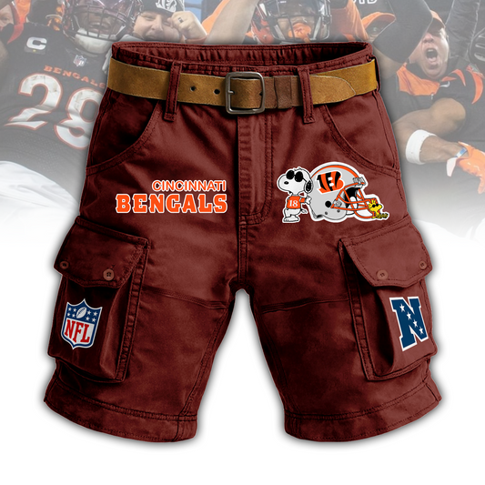 CIN x NFL Man Shorts