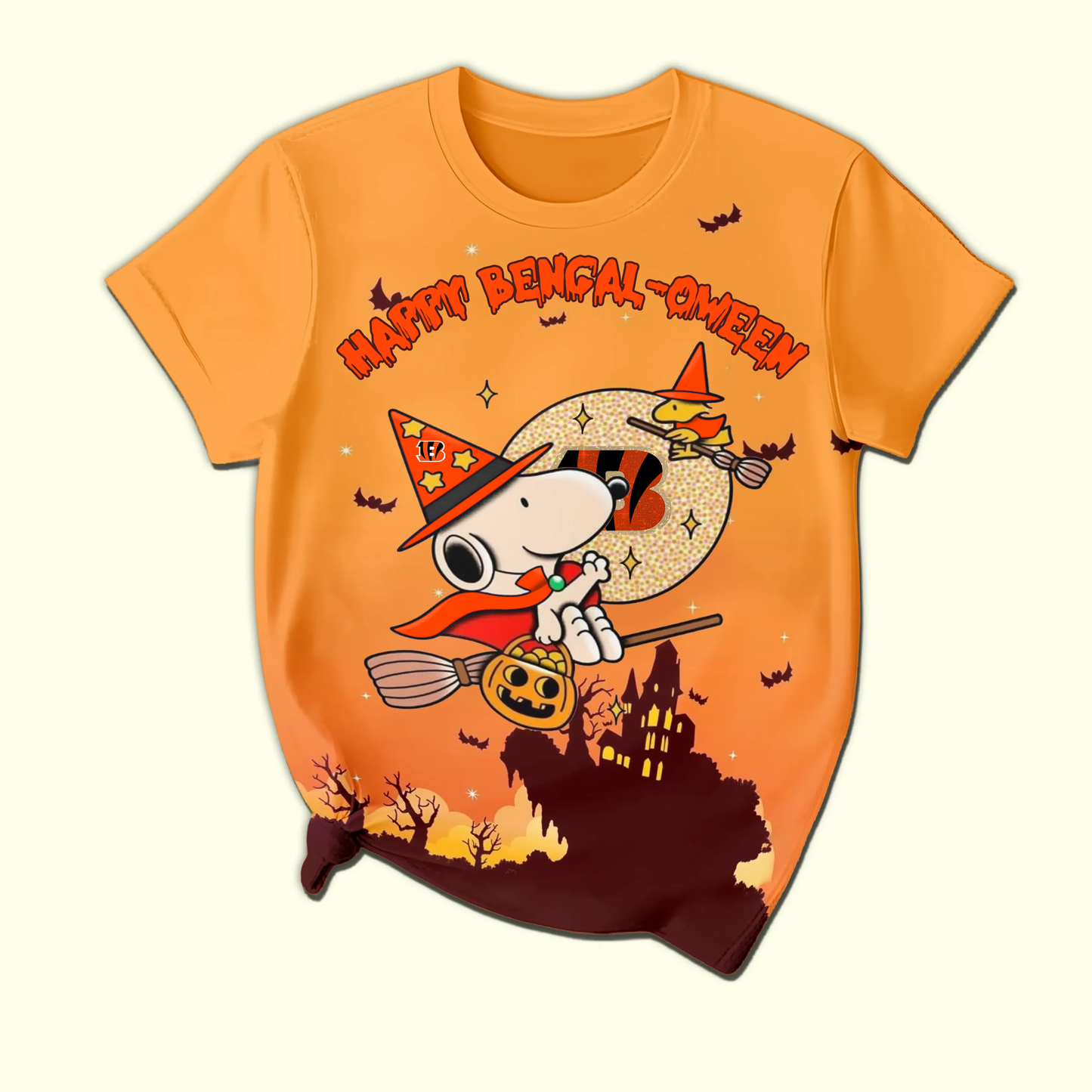 CIN x NFL Mistmerch SNP Happy Halloween Pajama Set DDT CTND