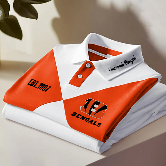 CIN x NFL Polo Shirt DatND DVT