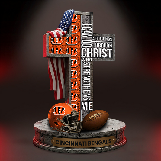 CIN x NFL Premium Acrylic Block DATND TANTD