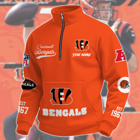 CIN x NFL Quarter-Zip Sweatshirt DatND DVT