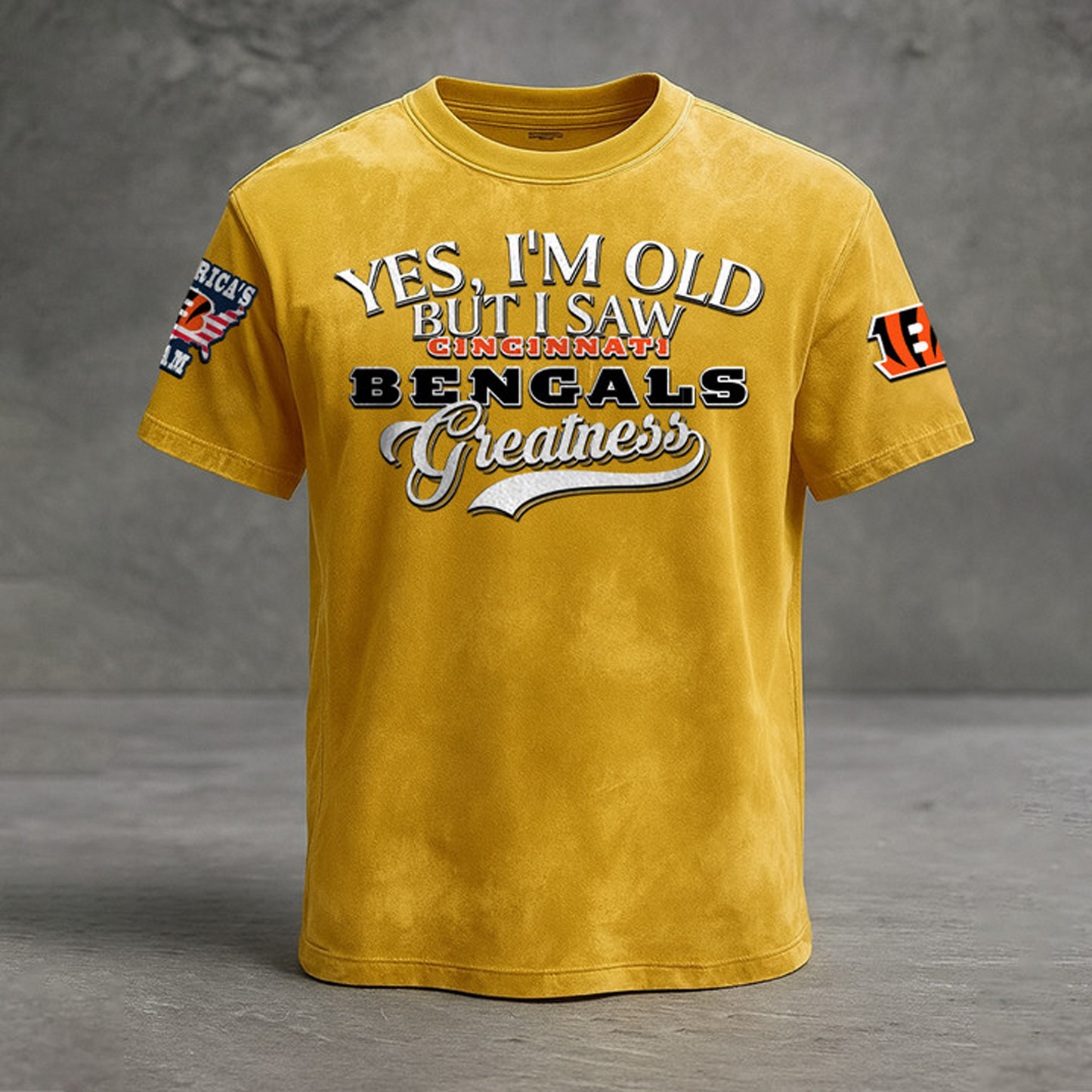 CIN X NFL Retro Style Shirt V1 NAK NHT