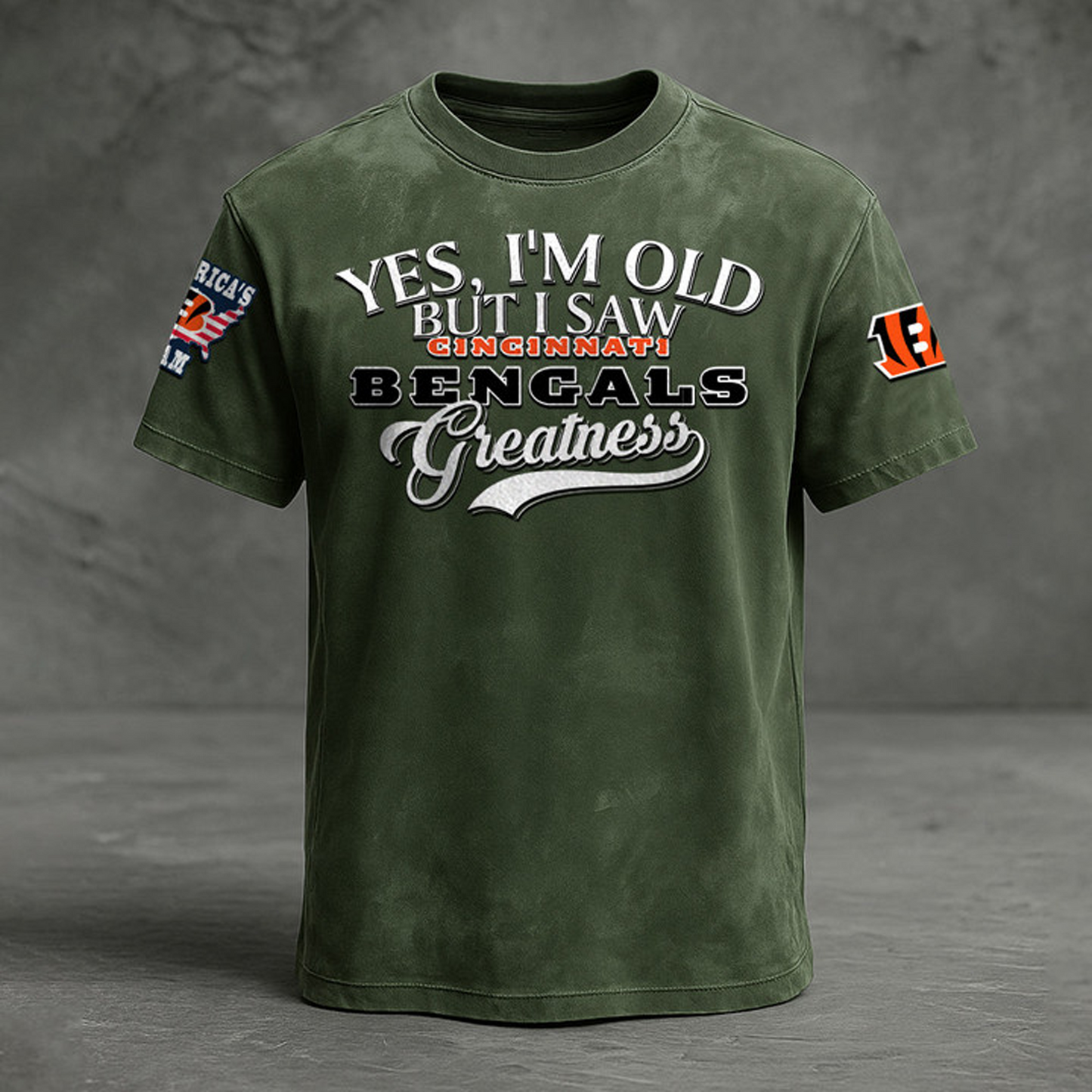 CIN X NFL Retro Style Shirt V1 NAK NHT