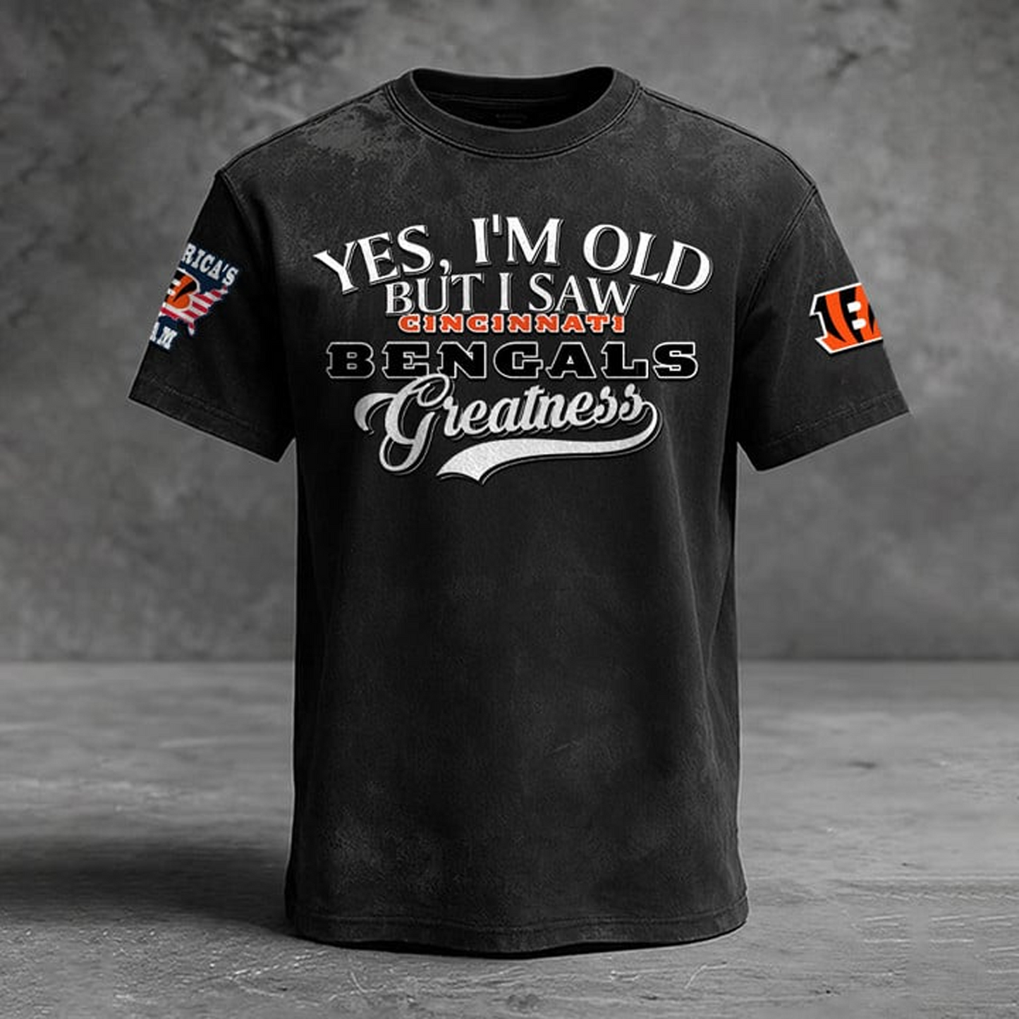 CIN X NFL Retro Style Shirt V1 NAK NHT