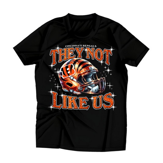 CIN x NFL T-Shirt They Not Like Us DATND TANTD