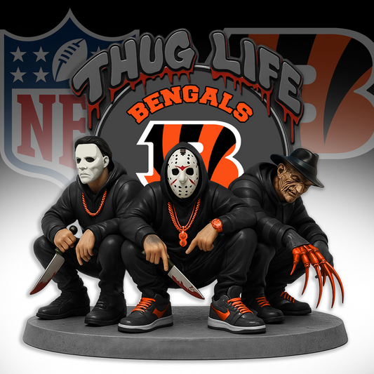 CIN x NFL Thug Life Acrylic Plaque