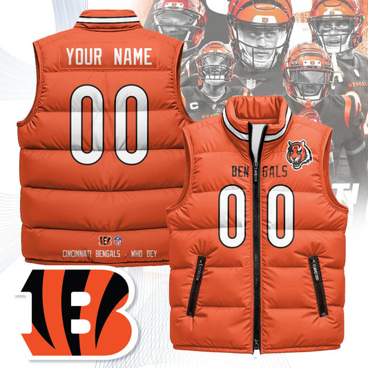 CIN x NFL Unisex Puffer Vest DatND ThuongNH