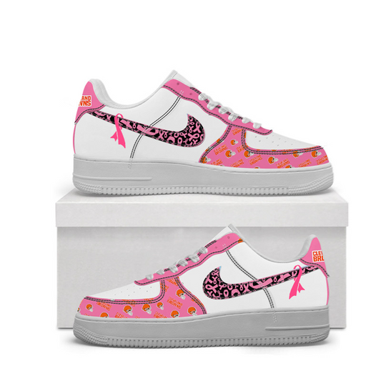 CLE Man Low Top Shoes x Breast Cancer Awareness DatND DVT