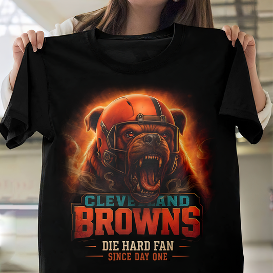 CLE Nfl Team Spirit Shirt DDT HLPHUONG