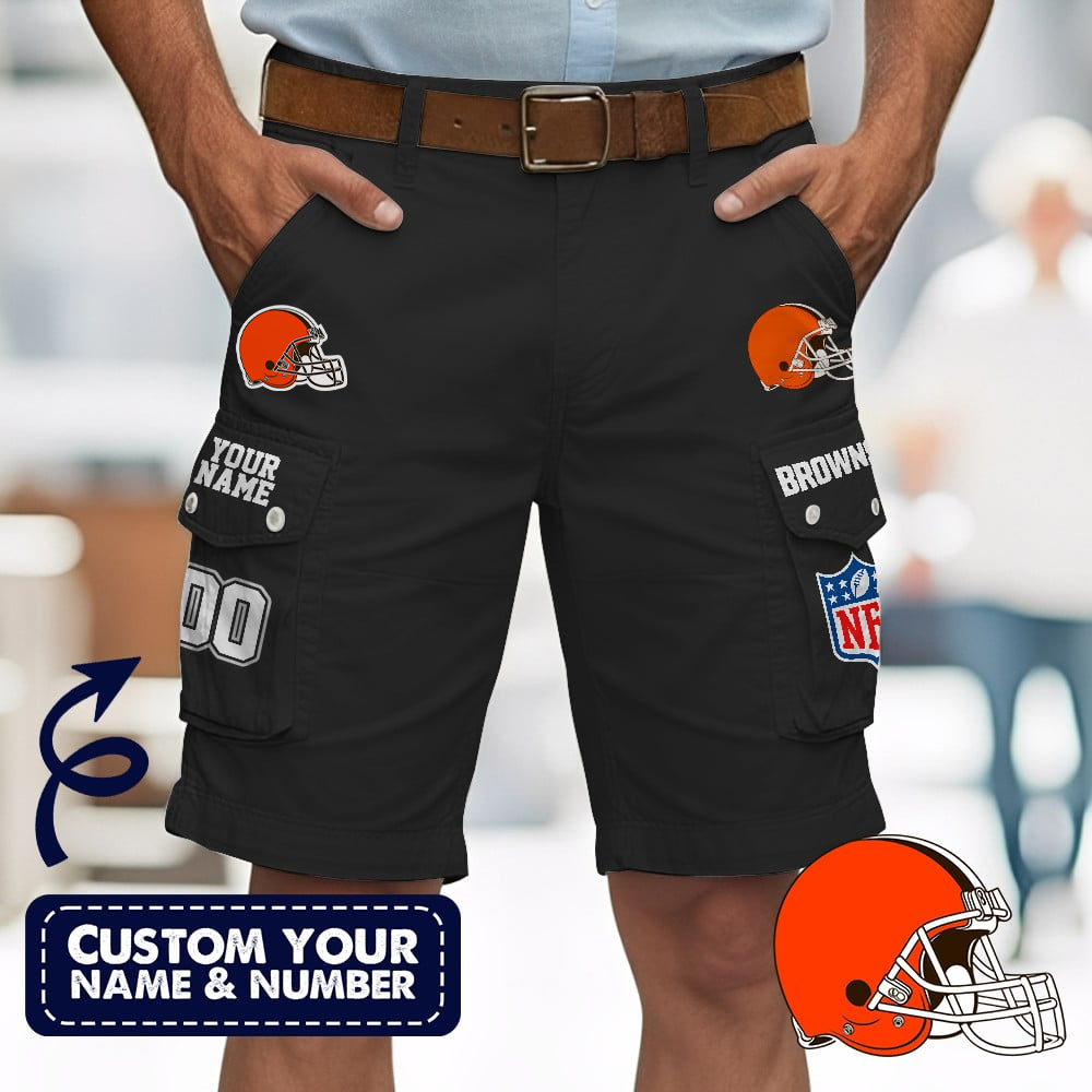 CLE Premium NFL Custom Short With Square Pocket DDT CTND