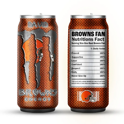 CLE Premium NFL Monster Can Tumbler DDT CTND