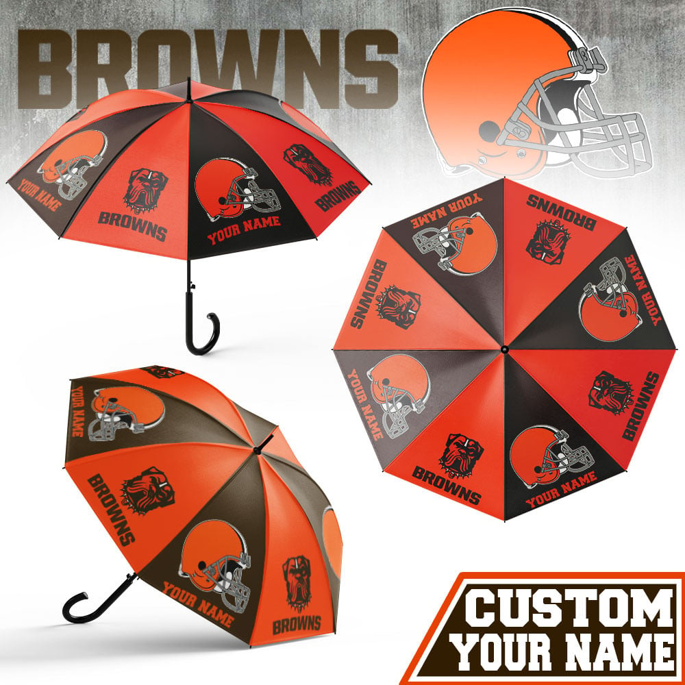 CLE Premium NFL Open Folding Umbrella DDT NTL