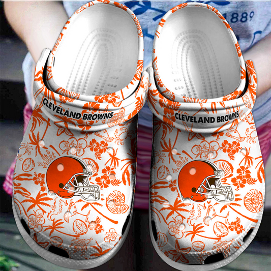 CLE x NFL Clogs DATND TANTD