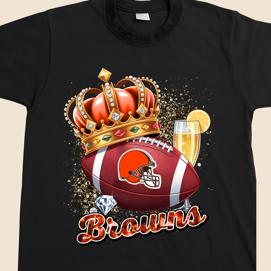 CLE x NFL Crowns Diamond T-Shirt DATND TANTD