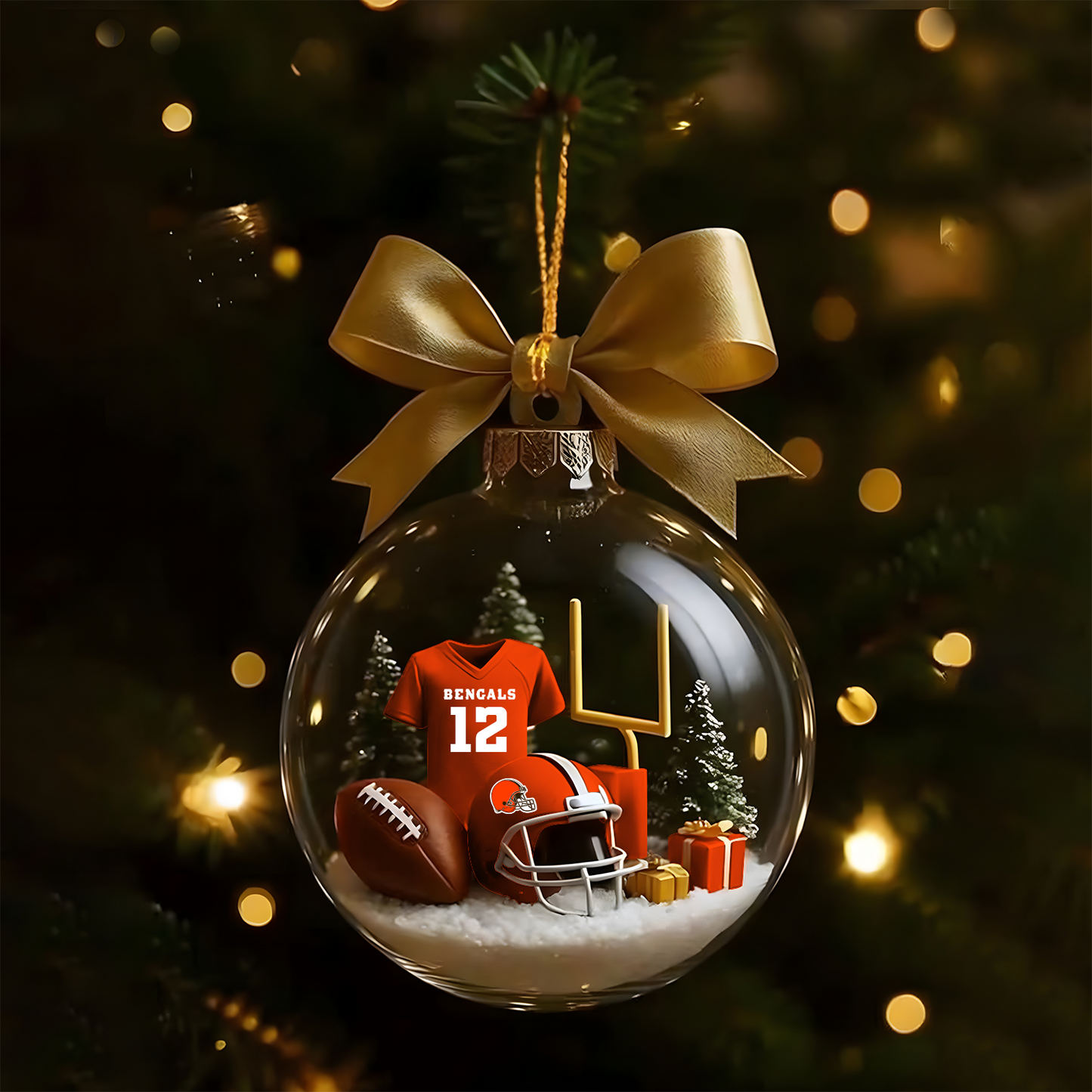 CLE x NFL Football Christmas DATND TANTD