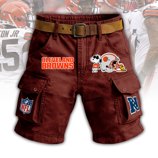 CLE x NFL Man Shorts