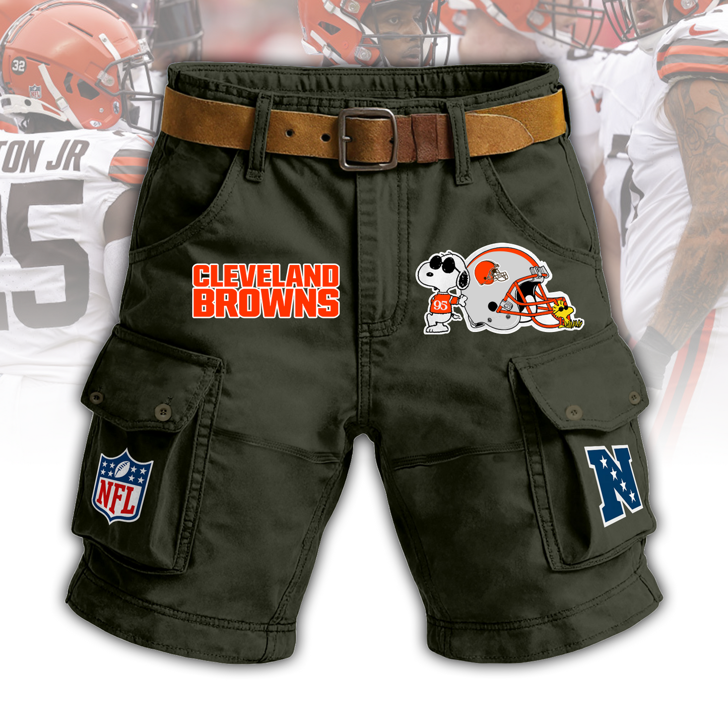 CLE x NFL Man Shorts