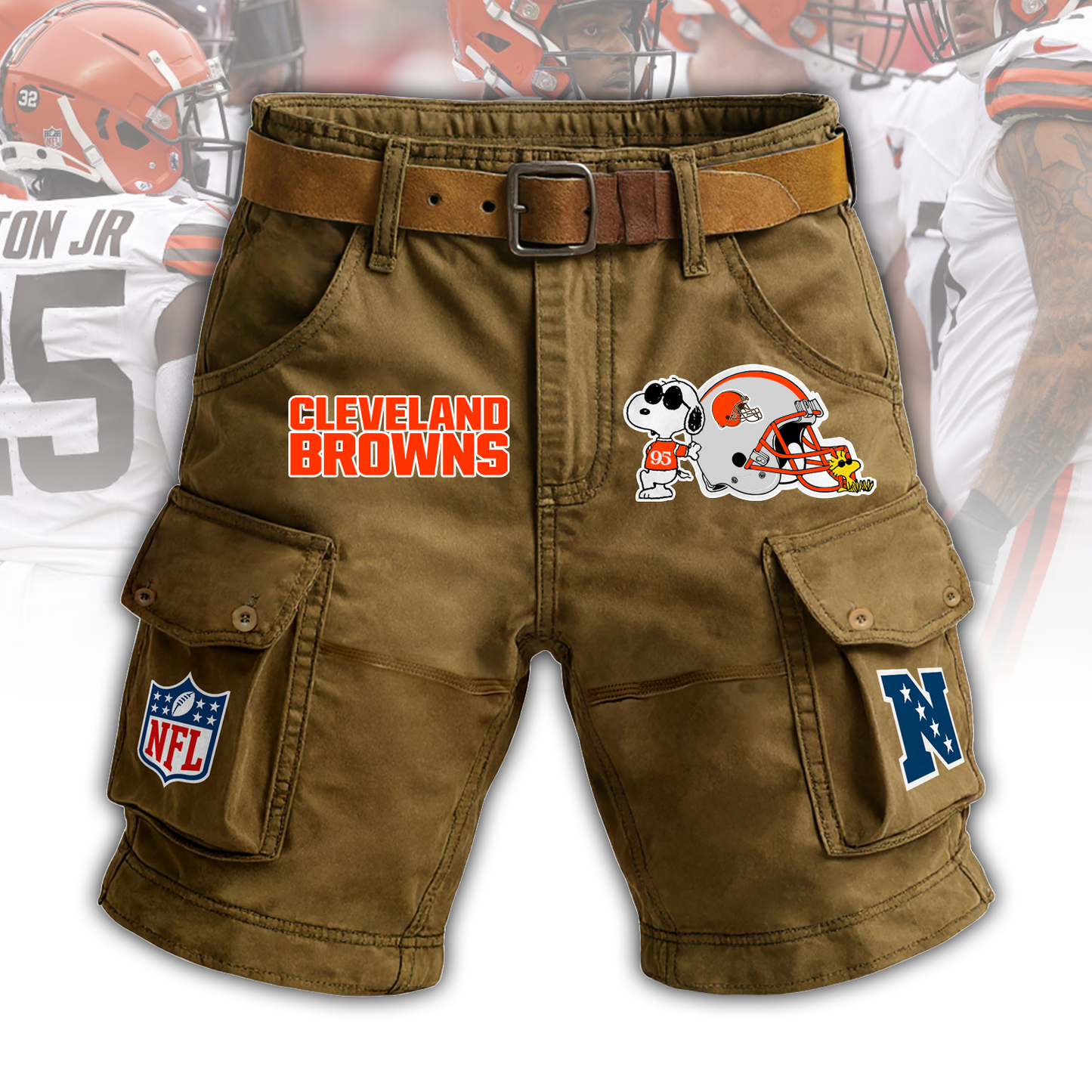 CLE x NFL Man Shorts