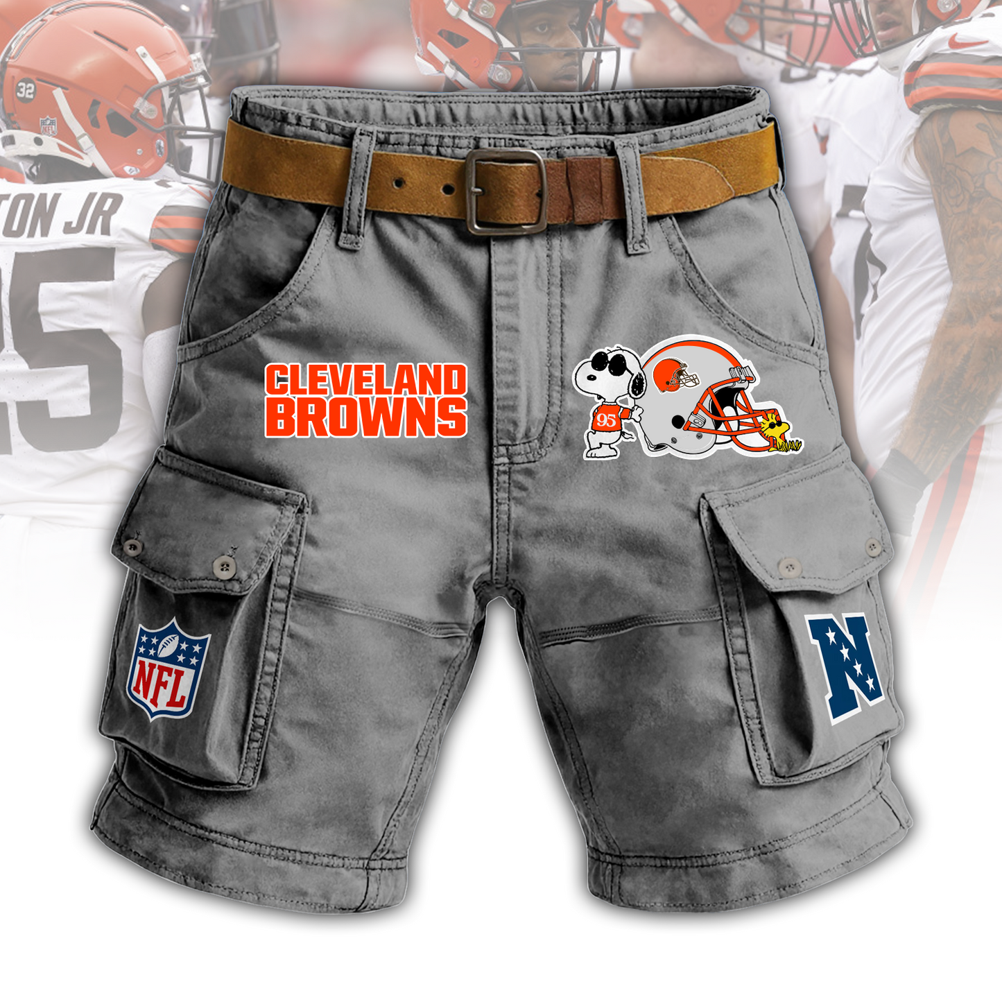 CLE x NFL Man Shorts