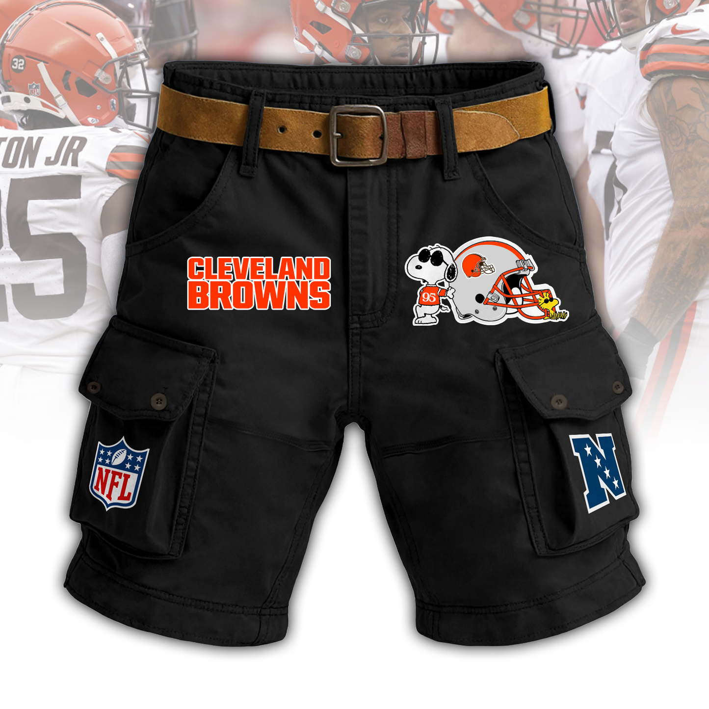 CLE x NFL Man Shorts