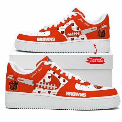 CLE x NFL Personalized AF1 Shoes DatND DVT