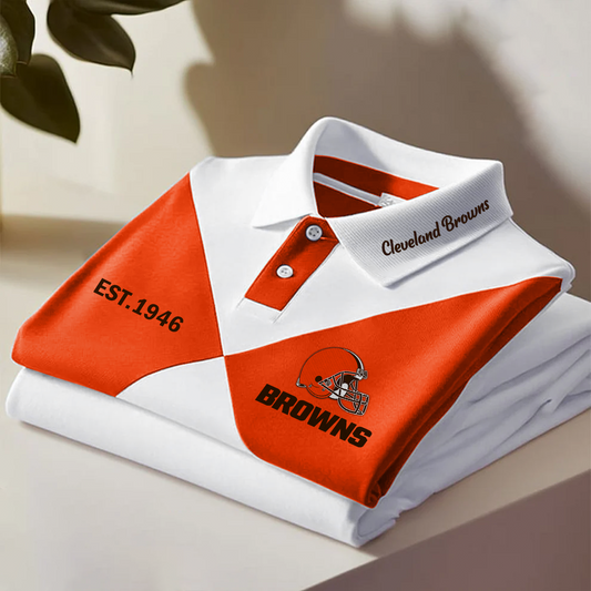 CLE x NFL Polo Shirt DatND DVT