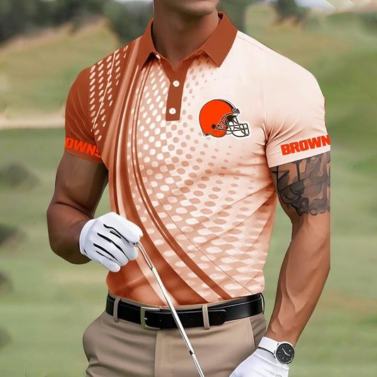 CLE x NFL Polo Shirt DATND TANTD