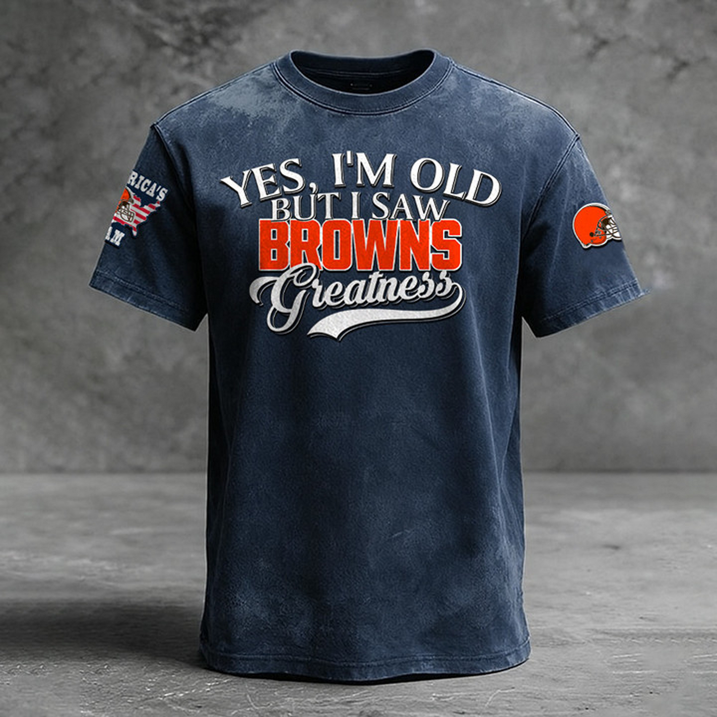 CLE X NFL Retro Style Shirt V1 NAK NHT