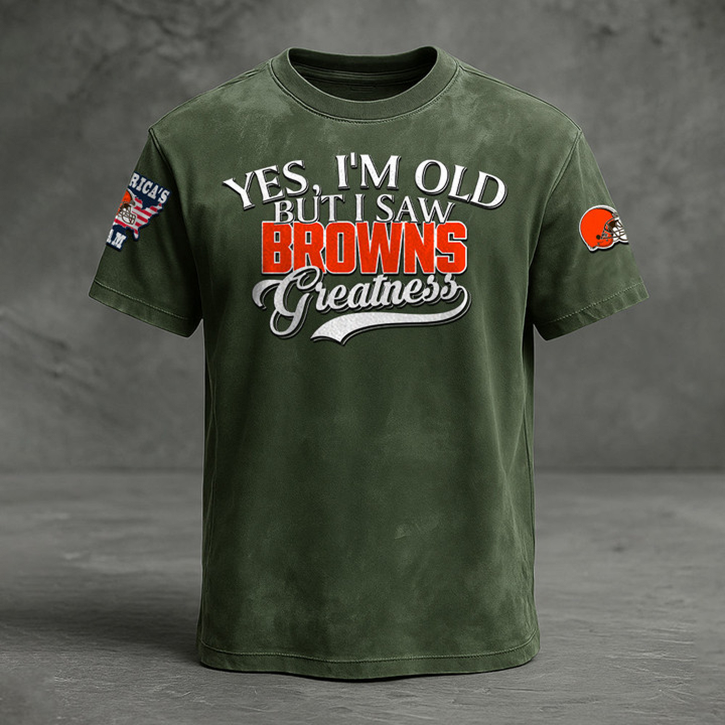 CLE X NFL Retro Style Shirt V1 NAK NHT