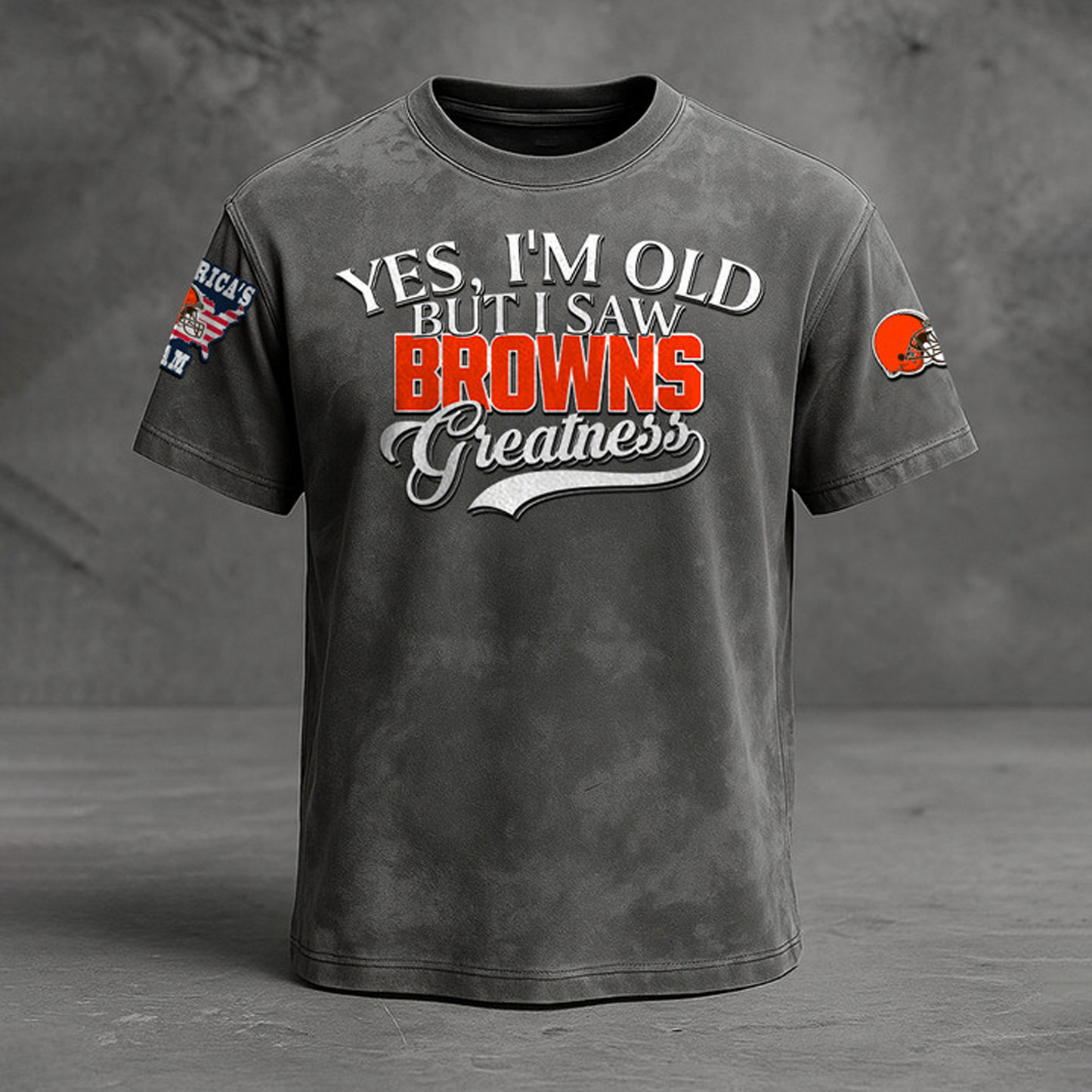 CLE X NFL Retro Style Shirt V1 NAK NHT