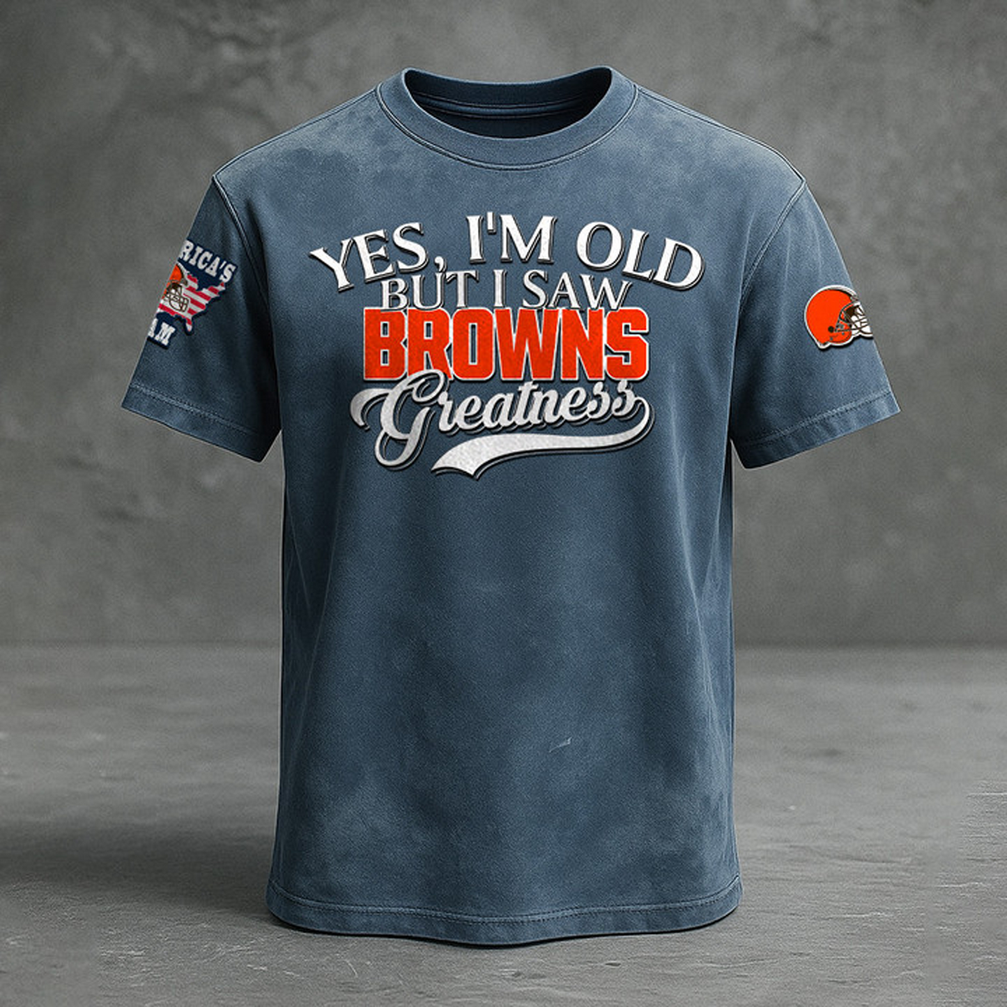 CLE X NFL Retro Style Shirt V1 NAK NHT