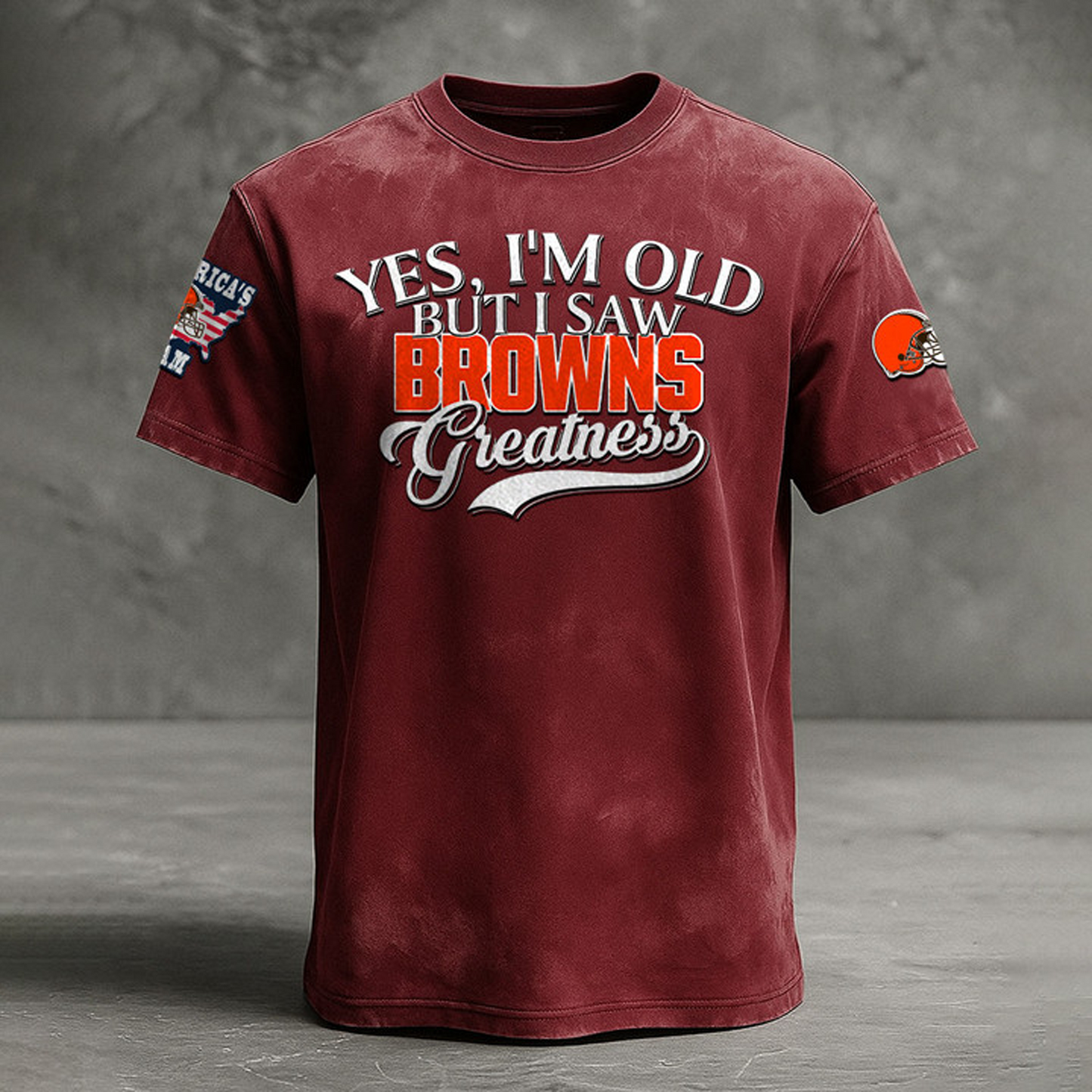CLE X NFL Retro Style Shirt V1 NAK NHT