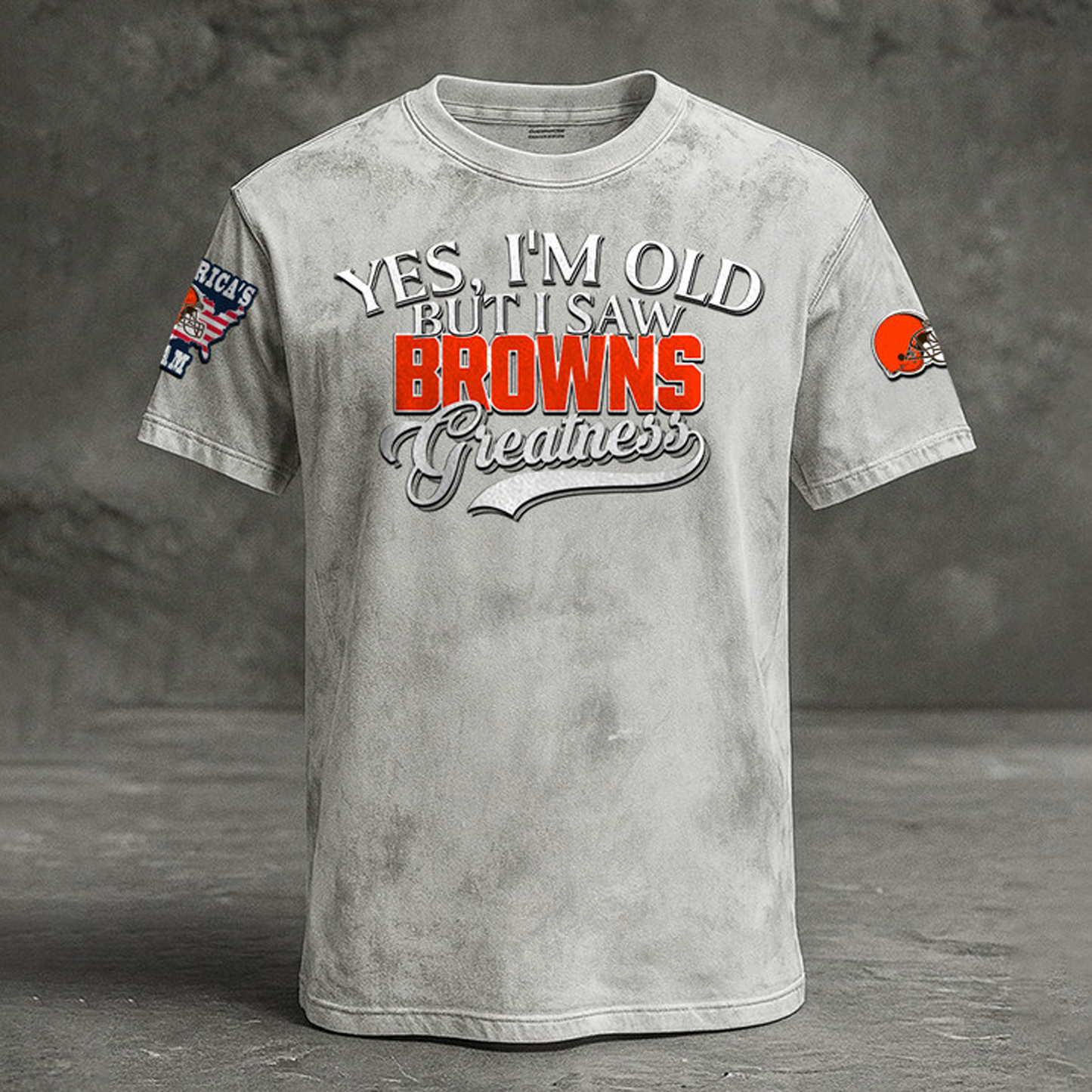 CLE X NFL Retro Style Shirt V1 NAK NHT