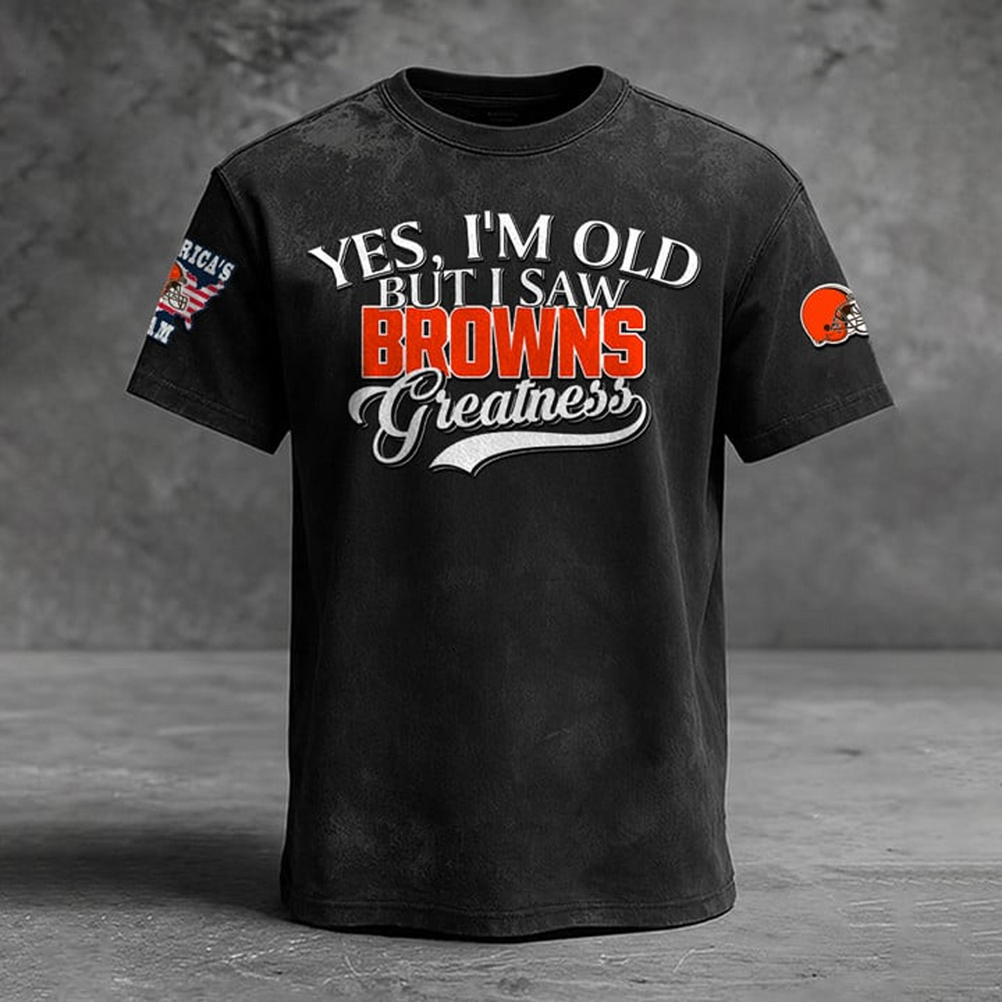 CLE X NFL Retro Style Shirt V1 NAK NHT