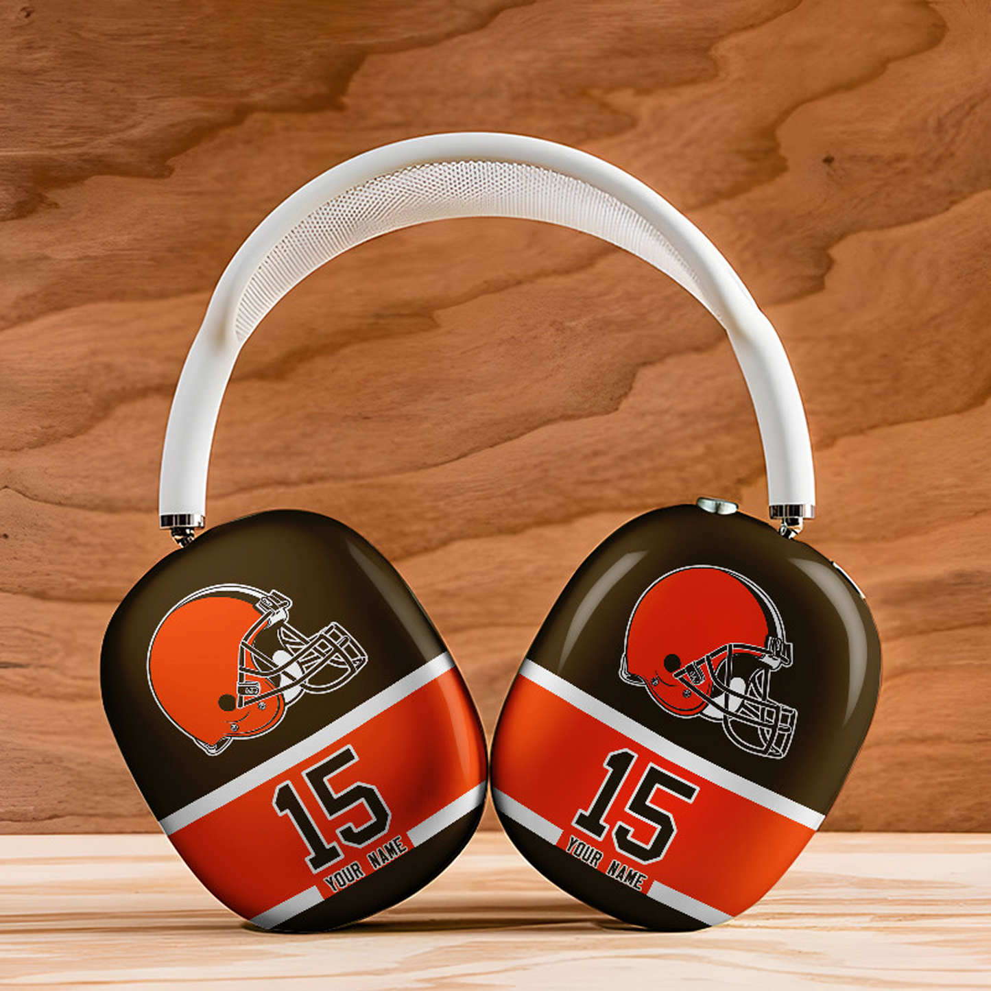 CLE x NFL Special Airpod Max Case Cover Personalized DATND TANTD