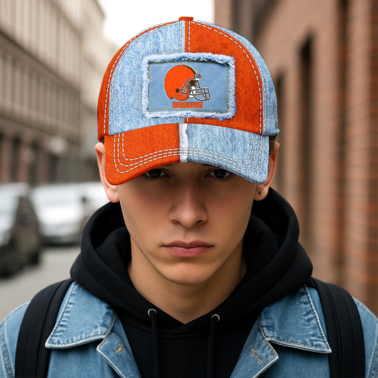 CLE x NFL Streetwear Style Classic Cap DATND TANTD