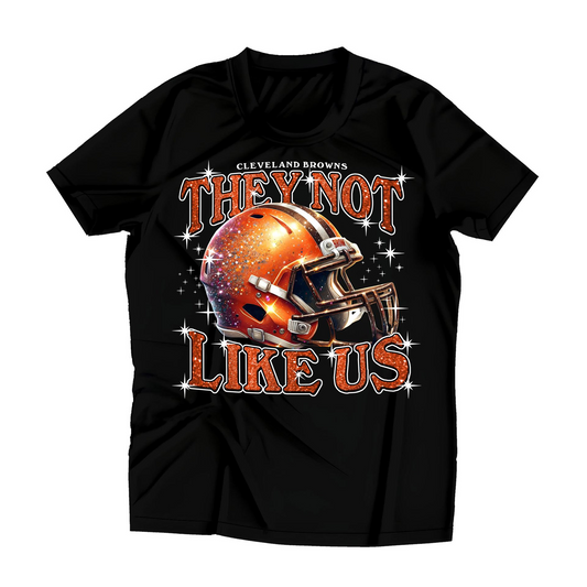 CLE x NFL T-Shirt They Not Like Us DATND TANTD