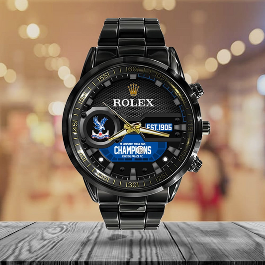 CP F.C. - Black Stainless Steel Watch V1 DATND TANTD 120825