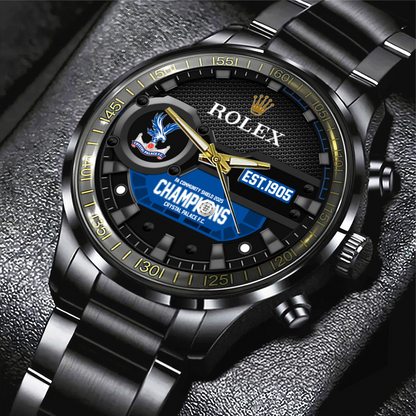 CP F.C. - Black Stainless Steel Watch V1 DATND TANTD 120825