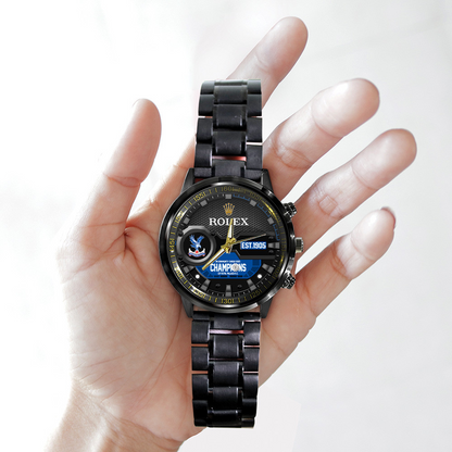 CP F.C. - Black Stainless Steel Watch V1 DATND TANTD 120825