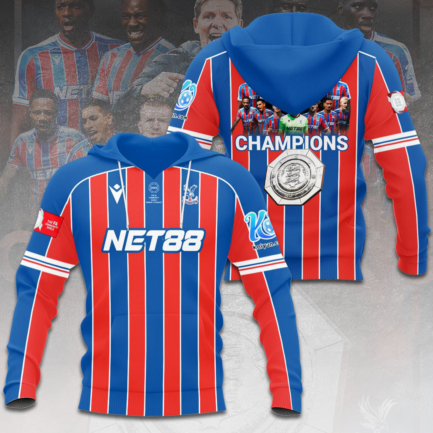 CP F.C FA Cup Champions 2024 - 2025 3D Apparel V1 DATND TANTD 120825